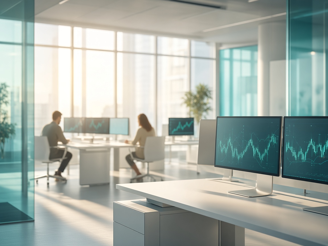 Product- en supportteams van Vantera Oxilan overleggen in een lichte, hedendaagse kantoorruimte